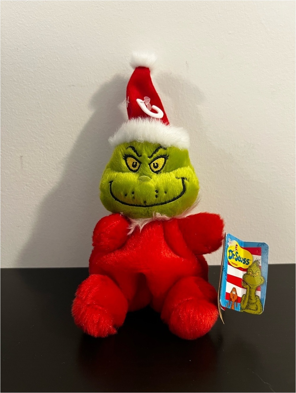 NWT Aurora Dr. Seuss Christmas Grinch Plush Red Suit Stuffed Toy - Picture 2 of 7